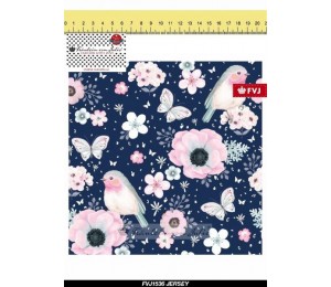 Jersey - Frl. von Julie Little Bird told me blau